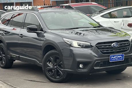 Grey 2022 Subaru Outback Wagon Awd Sport