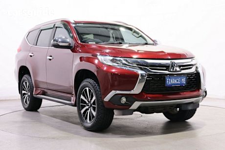 Red 2017 Mitsubishi Pajero Sport Wagon Gls (4X4) 7 Seat
