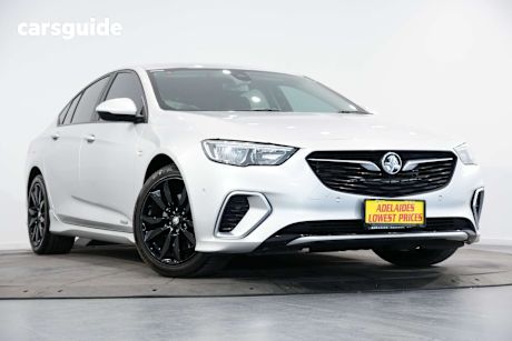 Silver 2018 Holden Commodore Liftback Rs