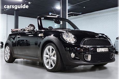 Black 2014 Mini Cabrio Convertible Cooper S Highgate