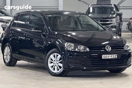 Black 2015 Volkswagen Golf Hatchback 92 Tsi Trendline