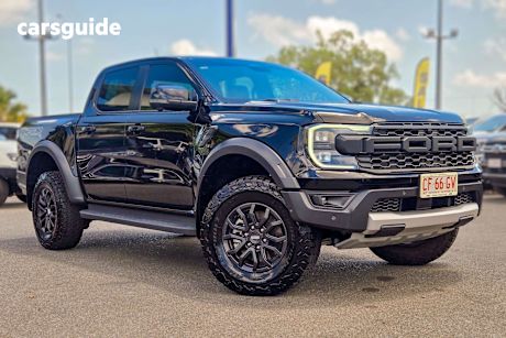 Black 2024 Ford Ranger Double Cab Pick Up Raptor 3.0 (4X4)