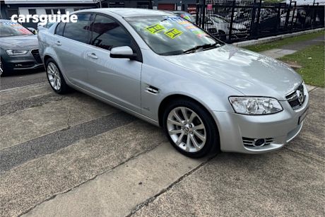 Silver 2011 Holden Commodore Sedan Equipe