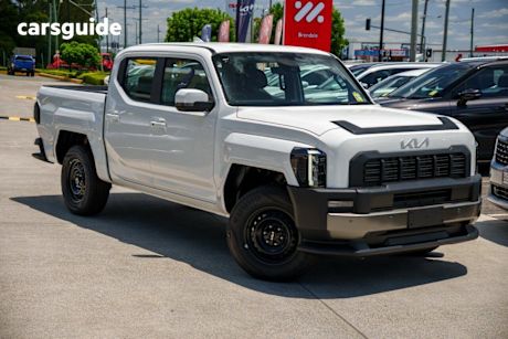 White 2025 Kia Tasman Double Cab Pick Up S (4X2) (Std) Body Fender