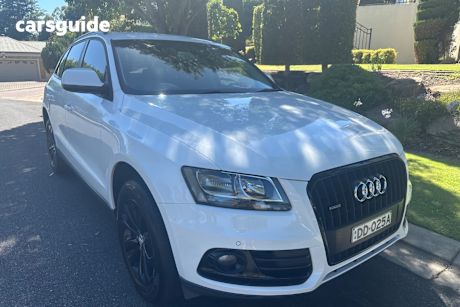 White 2013 Audi Q5 Wagon 2.0 Tfsi Quattro