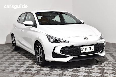 White 2025 MG MG3 Hatchback Essence Hybrid+