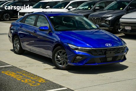 Blue 2025 Hyundai I30 Sedan