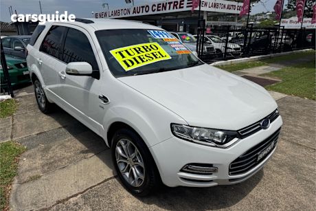 White 2012 Ford Territory Wagon Titanium (4X4)