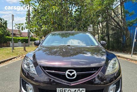 Black 2008 Mazda 6 Hatchback Luxury Sports