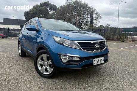 Blue 2013 Kia Sportage Wagon Sli (Awd)