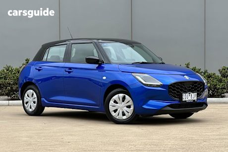 Blue 2025 Suzuki Swift Hatchback Hybrid