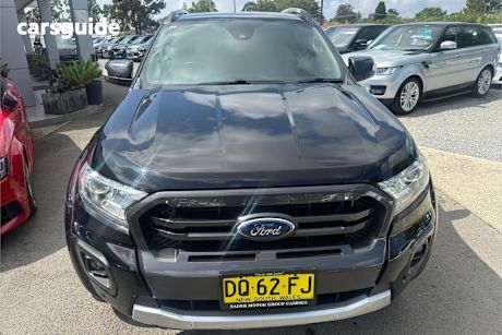 Black 2019 Ford Ranger Double Cab Pick Up Wildtrak 3.2 (4X4)