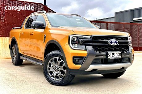 Yellow 2025 Ford Ranger Double Cab Pick Up Wildtrak 3.0 (4X4)