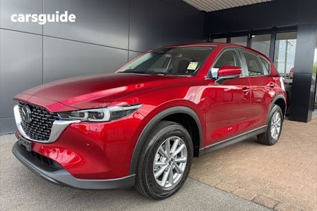 Red 2025 Mazda CX-5 Wagon G25 Maxx Sport (Fwd)