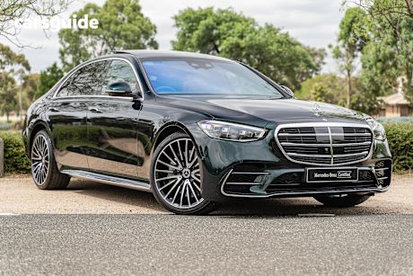 Green 2025 Mercedes-Benz S580 Saloon L 4Matic