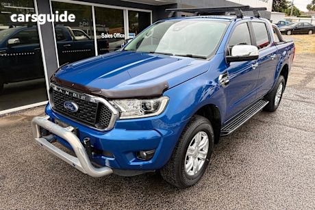 Blue 2021 Ford Ranger Double Cab Pick Up Xlt 3.2 (4X4)