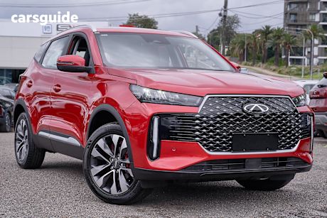 Red 2025 Chery Tiggo 4 Wagon Ultimate