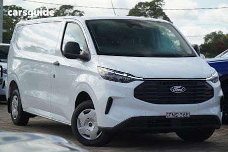 White 2024 Ford Transit Custom Van 320L (Lwb)