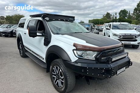 White 2017 Ford Ranger Dual Cab Utility Xlt 3.2 (4X4)