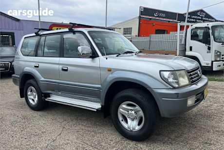 Grey 2002 Toyota Landcruiser Prado Wagon Vx (4X4)