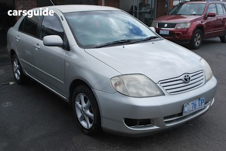 Silver 2005 Toyota Corolla Sedan Conquest