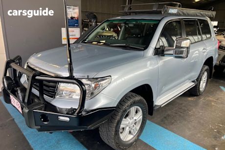 Blue 2012 Toyota Landcruiser Wagon Altitude Se