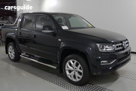 Black 2017 Volkswagen Amarok Ute Tray V6 TDI 550 ULTIMATE