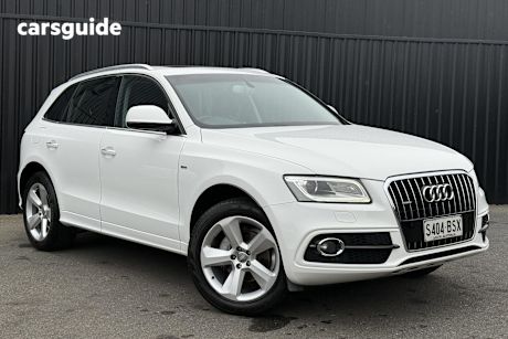 White 2015 Audi Q5 Wagon 2.0 Tdi Quattro