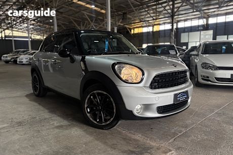 Silver 2015 Mini Cooper SUV SD ALL4 COUNTRYMAN R60 MY15