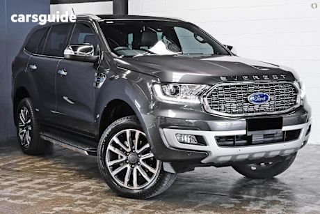 Grey 2022 Ford Everest Wagon Titanium (4Wd)