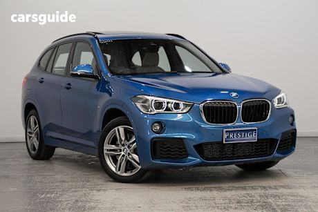 Blue 2019 BMW X1 Wagon Xdrive 25I M Sport