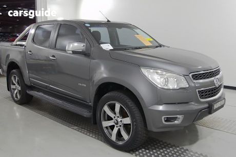 Grey 2013 Holden Colorado Crew Cab Pickup Ltz (4X2)
