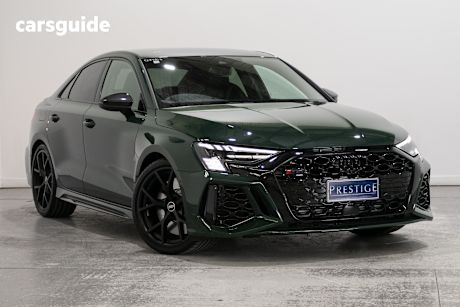 Green 2024 Audi RS3 Sedan 2.5 Tfsi S Tronic