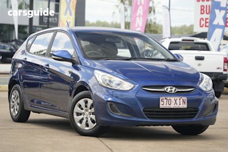 Blue 2016 Hyundai Accent Hatchback Active