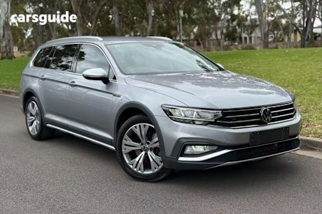 Grey 2022 Volkswagen Passat Wagon Alltrack 162Tsi