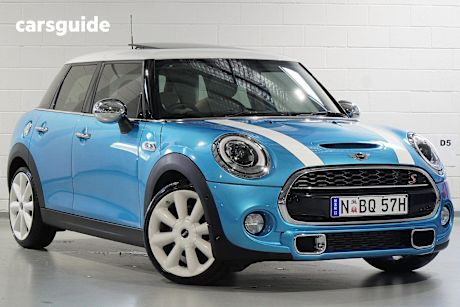 Blue 2015 Mini Hatch Hatch COOPER S F