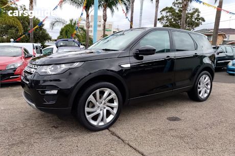 Black 2016 Land Rover Discovery Sport Wagon Td4 180 Hse 5 Seat