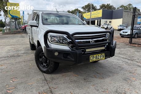 White 2018 Holden Colorado Cab Chassis Ls (4X4)