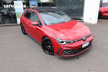 Red 2021 Volkswagen Golf Hatchback Gti