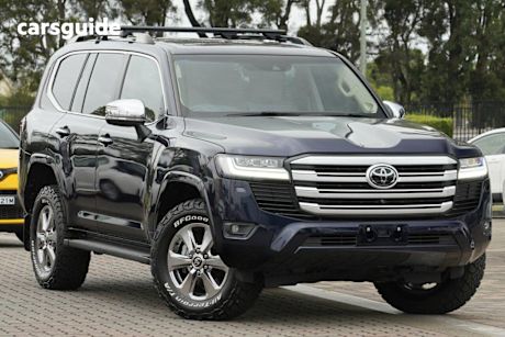 Blue 2021 Toyota Landcruiser Wagon Lc300 Sahara (4X4)
