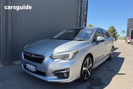 Silver 2017 Subaru Impreza Hatchback 2.0S (Awd)
