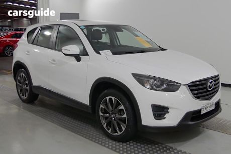 White 2015 Mazda CX-5 SUV GT SAFETY (4X4)
