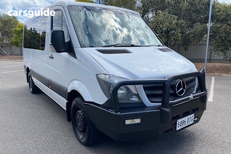 White 2017 Mercedes-Benz Sprinter Bus Transfer (313)