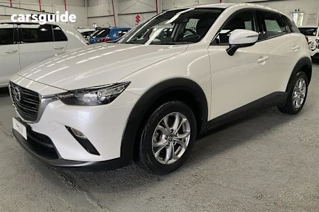 White 2022 Mazda CX-3 Wagon Maxx Sport (Fwd)