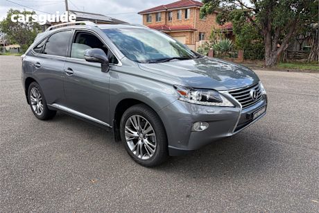 Grey 2013 Lexus RX450H Wagon Luxury