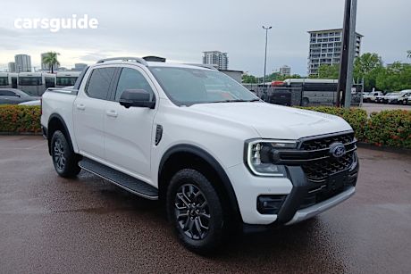 White 2023 Ford Ranger Double Cab Pick Up Wildtrak 2.0 (4X4)