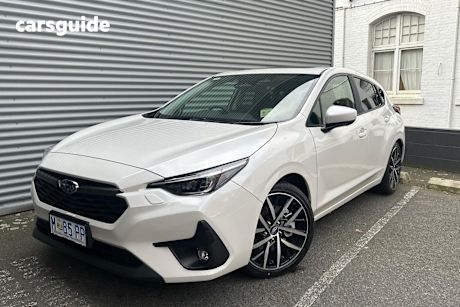 White 2025 Subaru Impreza Hatchback 2.0S (Awd)