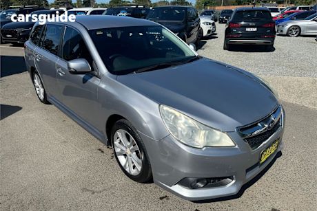 Silver 2013 Subaru Liberty Wagon 2.5I