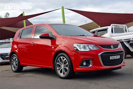 Red 2017 Holden Barina Hatchback Ls
