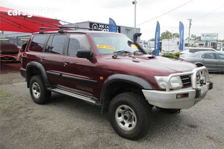Red 2001 Nissan Patrol Wagon St (4X4)